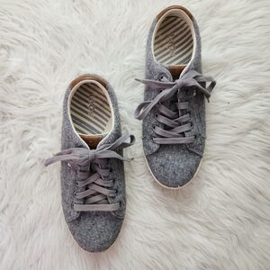 Taos Wool Star Burst Sneakers Charcoal 8.5